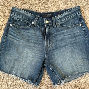 Lucky Brand cut off jean shorts, size 2